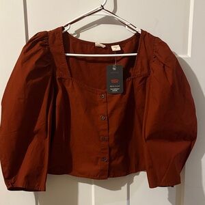 Levi's Women's Puff Top